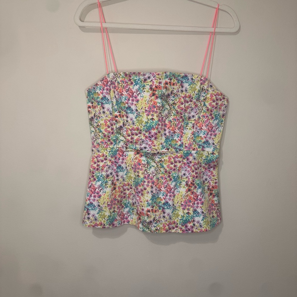 Floral Multicolor Women's Top